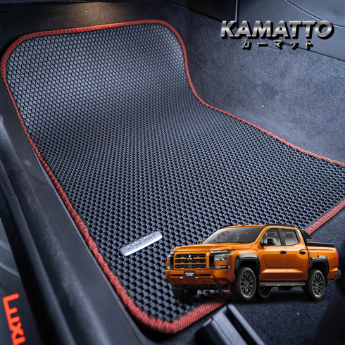Kamatto Classic Mitsubishi Triton Double Cab Auto (2024-Present) Car Floor Mat and Carpet