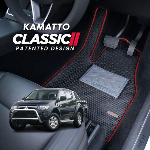 Kamatto Classic Mitsubishi Triton Manual (2005-2015) Car Floor Mat and Carpet