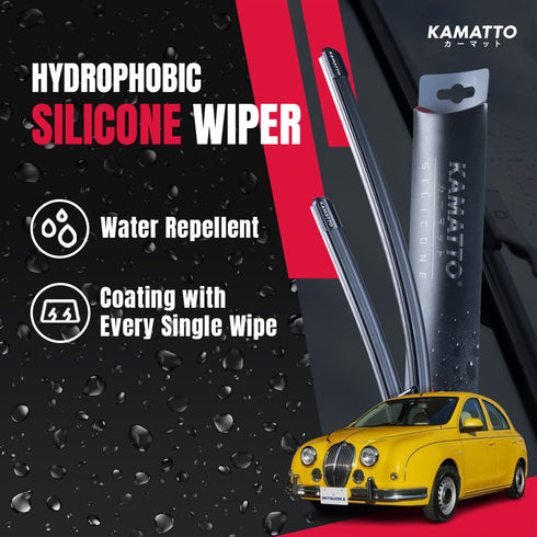 Kamatto Wiper Mitsuoka Viewt K12 (2005-2012) Hydrophobic Silicone Water Repelling Coating
