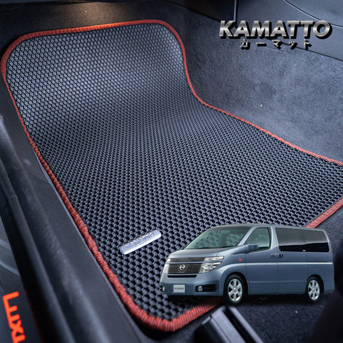 Kamatto Classic Nissan Elgrand E51 8 Seater (2002-2010) Car Floor Mat and Carpet
