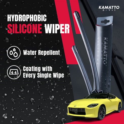 Kamatto Wiper Nissan Fairlady Z RZ34 (2023-Present) Hydrophobic Silicone Water Repelling Coating