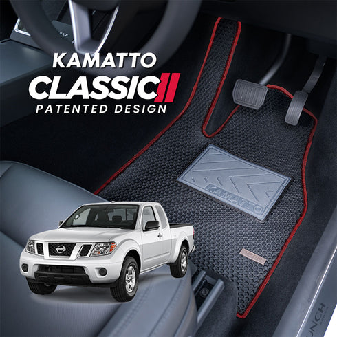 Kamatto Classic Nissan Navara King Cab (2004-2015) Car Floor Mat and Carpet