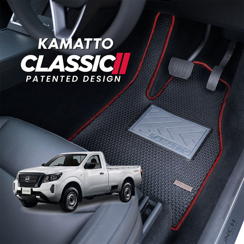 Kamatto Classic Nissan Navara Single Cab (2021-Present) Car Floor Mat and Carpet