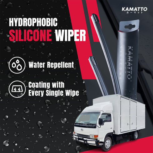 Kamatto Wiper Nissan UD Truck YU41T5Hydrophobic Silicone Water Repelling Coating