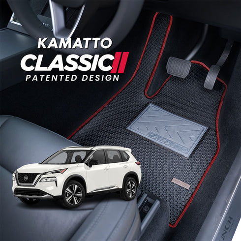 Kamatto Classic Nissan X-Trail T32 7-Seater Petrol (2013-2022) Car Floor Mat and Carpet