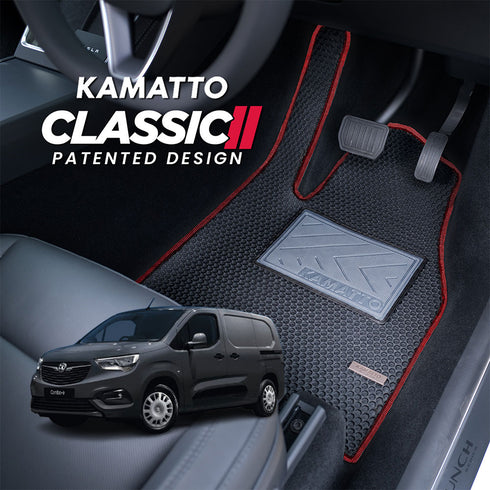Kamatto Classic Opel Combo E K9/ Combo-e Electric Panel Van (2019-Present) Car Floor Mat and Carpet
