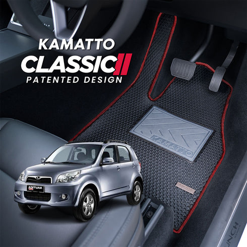 Kamatto Classic Toyota Rush / Perodua Nautica J200 SWB 5 Seater (2008-2017) Car Floor Mat and Carpet