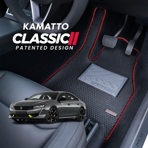 Kamatto Classic Peugeot 508 Fastback R83 (2018-Present) Car Floor Mat and Carpet