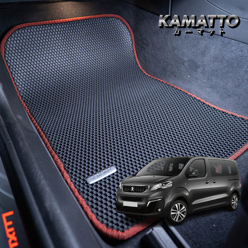 Kamatto Classic Peugeot Traveller K0 8-Seater (2016-Present) Car Floor Mat and Carpet