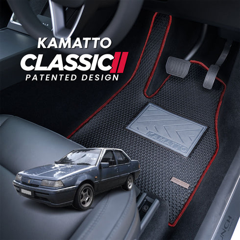 Kamatto Classic Proton Saga-Iswara (1992-2003) Car Floor Mat and Carpet