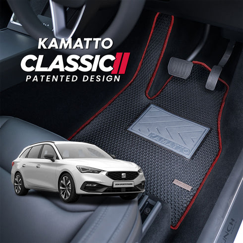 Kamatto Classic Seat Leon MK4 ST Sport Tourer (2020-Present) Car Floor Mat and Carpet