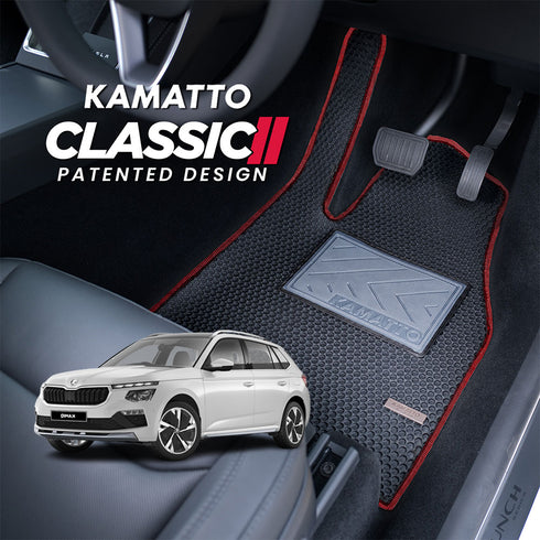 Kamatto Classic Skoda Kamiq NW4 (2019-Present) Car Floor Mat and Carpet