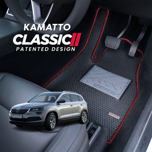Kamatto Classic Skoda Karoq NU7 (2017-Present) Car Floor Mat and Carpet