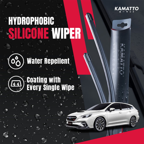 Kamatto Wiper Subaru WRX Wagon/ Levorg VN (2023-Present) Hydrophobic Silicone Water Repelling Coating