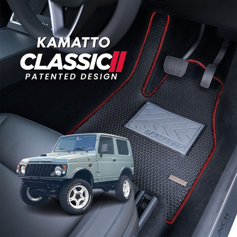 Kamatto Classic Suzuki Jimny 2ND Gen Manual (1991-1998) Car Floor Mat and Carpet
