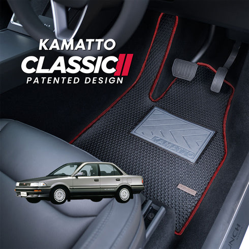 Kamatto Classic Toyota Corolla E90 Sedan (1988-1992) Car Floor Mat and Carpet