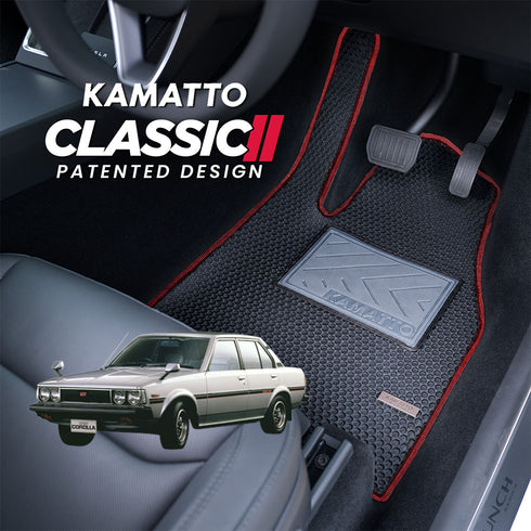 Kamatto Classic Toyota Corolla KE70 Sedan (1979-1987) Car Floor Mat and Carpet