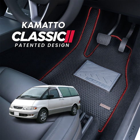 Kamatto Classic Toyota Estima XR10 7-Seater (1990-1999) Car Floor Mat and Carpet