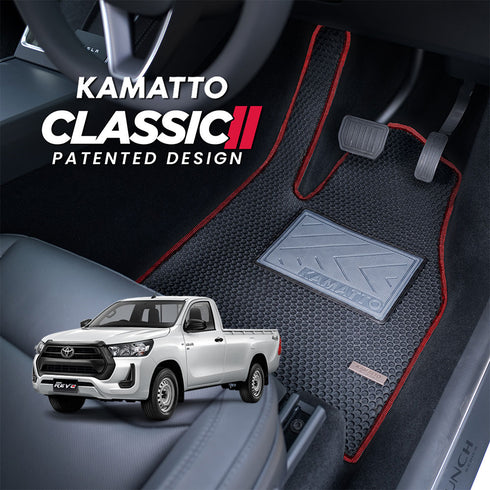Kamatto Classic Toyota Hilux Revo Single Cab (2015-Present) Car Floor Mat and Carpet