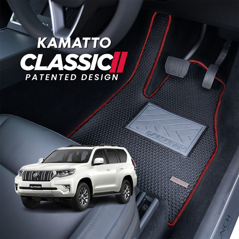Kamatto Classic Toyota Land Cruiser Prado J150 5-Seater (2010-2023) Car Floor Mat and Carpet