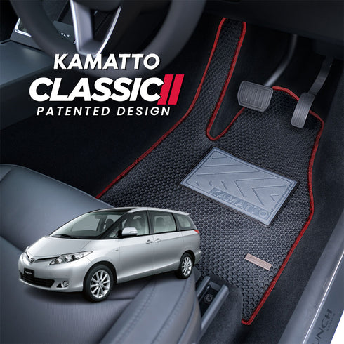 Kamatto Classic Toyota Previa GL CBU ACR50 7-Seater (2014-Present) Car Floor Mat and Carpet