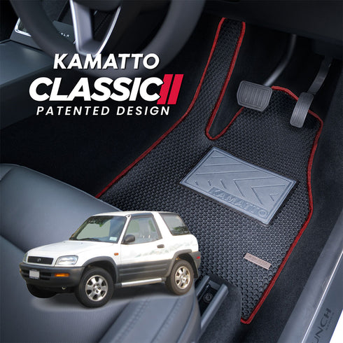 Kamatto Classic Toyota RAV4 XA10 3-Door (1995-2000) Car Floor Mat and Carpet