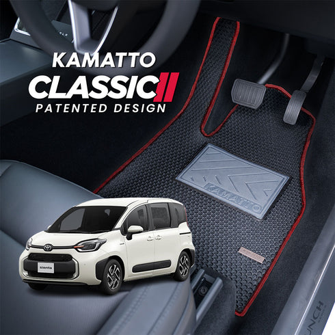 Kamatto Classic Toyota Sienta XP210 7-Seater (2022-Present) Car Floor Mat and Carpet