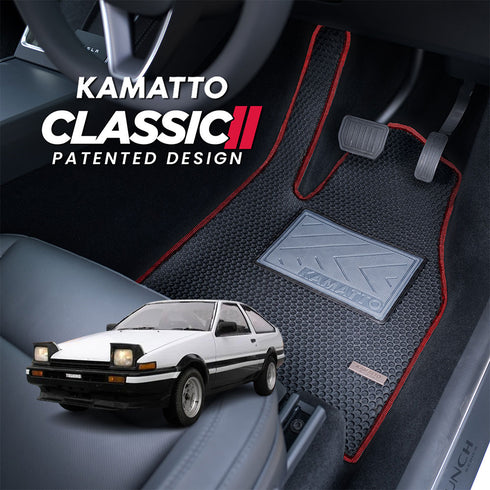 Kamatto Classic Toyota Sprinter Trueno Liftback AE86 (1983-1987) Car Floor Mat and Carpet