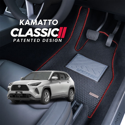 Kamatto Classic Toyota Yaris Cross AC200 Petrol (2026-Present) Car Floor Mat and Carpet