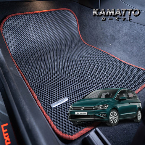 Kamatto Classic Volkswagen Golf Sportsvan (2014-2020) Car Floor Mat and Carpet