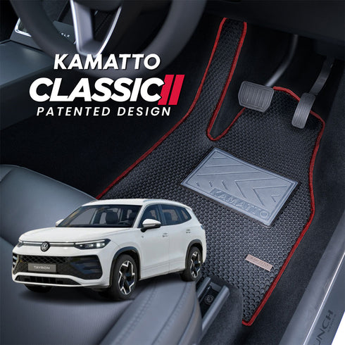 Kamatto Classic Volkswagen Tayron 7-Seater (2026-Present) Car Floor Mat and Carpet