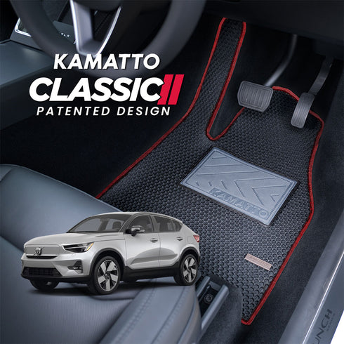 Kamatto Classic Volvo C40 (2022-Present) Car Floor Mat and Carpet