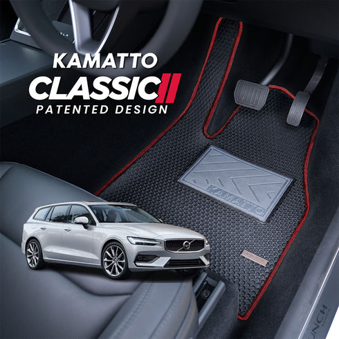 Kamatto Classic Volvo V60 Wagon T5 (2019-Present) Car Floor Mat and Carpet