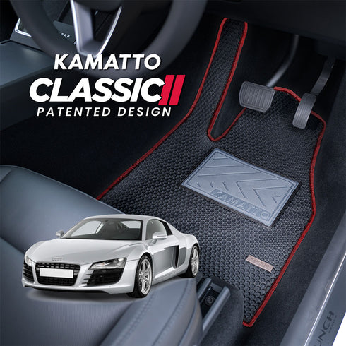 Kamatto Classic Audi R8 2-Door Coupe First Gen (2006-2015) Car Floor Mat and Carpet