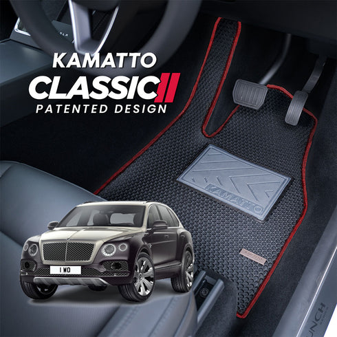 Kamatto Classic Bentley Bentayga (2016-Present) Car Floor Mat and Carpet