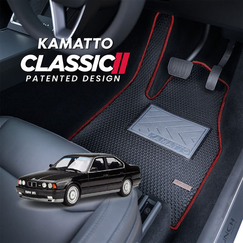 Kamatto Classic BMW 5 Series E34 (1989-1995) Car Floor Mat and Carpet
