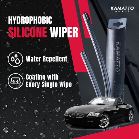 Kamatto Wiper BMW Z4 E85/E86 (2002-2008) Hydrophobic Silicone Water Repelling Coating