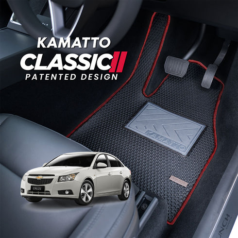 Kamatto Classic Chevrolet Cruze Sedan (2008-2016) Car Floor Mat and Carpet