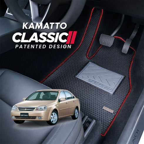 Kamatto Classic Chevrolet Optra J200 Sedan (2002-2009) Car Floor Mat and Carpet