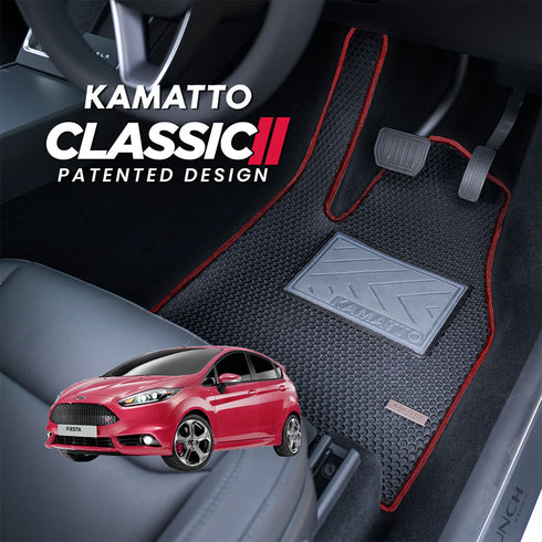 Kamatto Classic Ford Fiesta Hatchback (2008-2017) Car Floor Mat and Carpet
