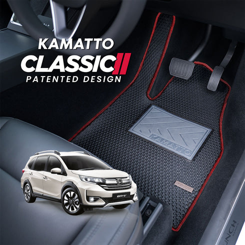Kamatto Classic Honda BR-V / BRV (2017-Present) Car Floor Mat and Carpet