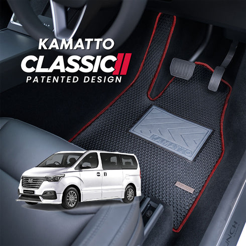 Kamatto Classic Hyundai Grand Starex & Facelift (2020-Present) Car Floor Mat and Carpet
