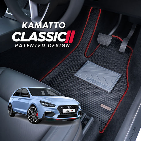 Kamatto Classic Hyundai i30 N-Performance (2020-Present) Car Floor Mat and Carpet