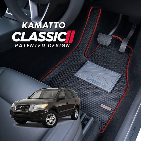 Kamatto Classic Hyundai Santa Fe CM (2007-2012) Car Floor Mat and Carpet