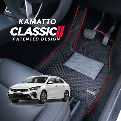 Kamatto Classic Kia K3 Cerato BD Sedan (2019-Present) Car Floor Mat and Carpet