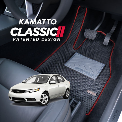 Kamatto Classic Kia Forte TD (2009-2012) Car Floor Mat and Carpet