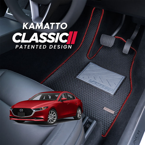 Kamatto Classic Mazda 3 Sedan (2019-Present) Car Floor Mat and Carpet