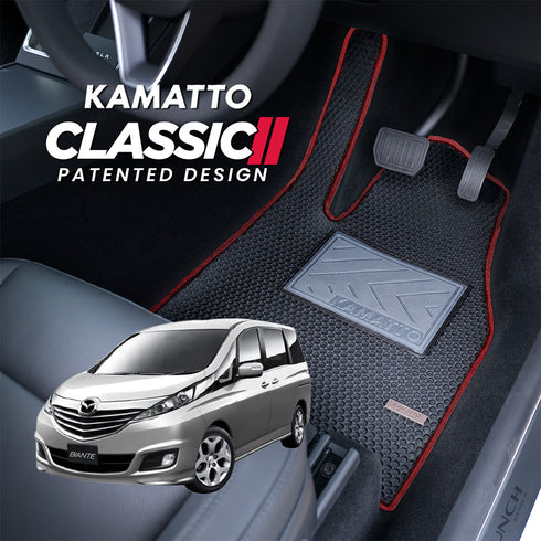 Kamatto Classic Mazda Biante (2013-Present) Car Floor Mat and Carpet