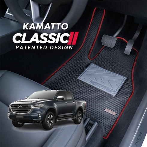Kamatto Classic Mazda BT-50 BT50 (2022-Present) Car Floor Mat and Carpet