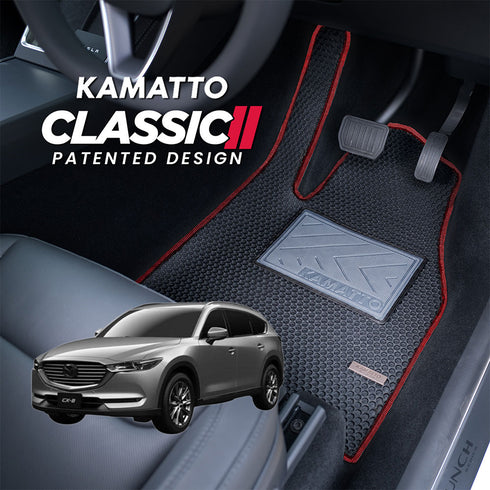 Kamatto Classic Mazda CX-8 7-Seater (2019-Present) CX8 Car Floor Mat and Carpet